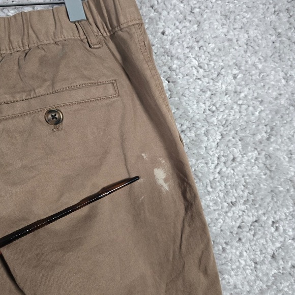 Bear Bottom Men Tapered Jogger Pants LT Brown Lounge Casual Minimal Travel READ - Picture 6 of 13